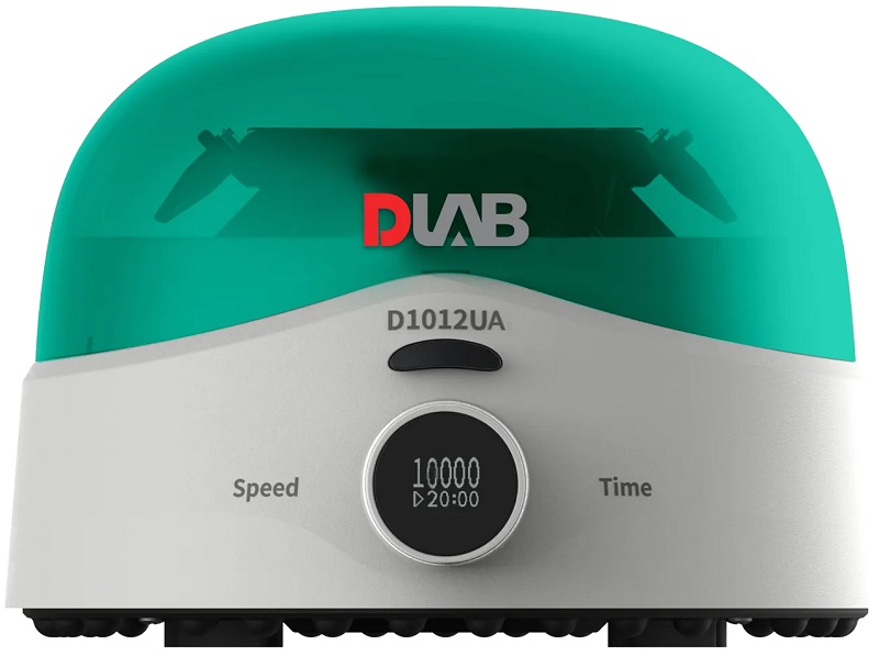 Mikrocentrifuga D1012UA, OLED displej, nastavitelné otáčky 2000...10000 ot./min. a čas