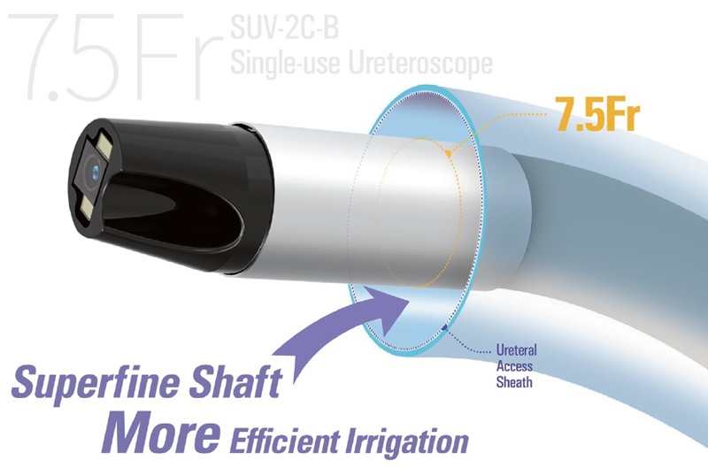 SCIVITA jednorázový flexibilní ureteroskop